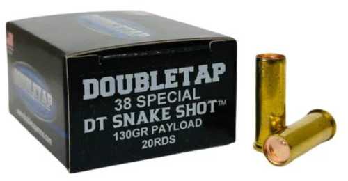 DoubleTap Ammunition 38Spss2 Snake Shot 38 Special 20 Per Box/ 50 Case