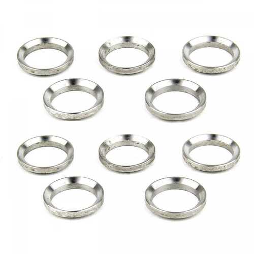 Tacfire AR-10 Muzzle Brake Crush Stainless Steel Washers - 10/ct