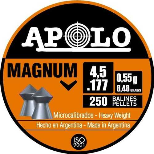 Hatsan Apolo Magnum Air Rifle Pellets 177 Cal 8.48 Gr 250/ct