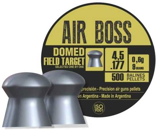Hatsan Apolo Air Boss Domed Field Target Air Rifle Pellets .177 Cal 9 Gr 500/ct
