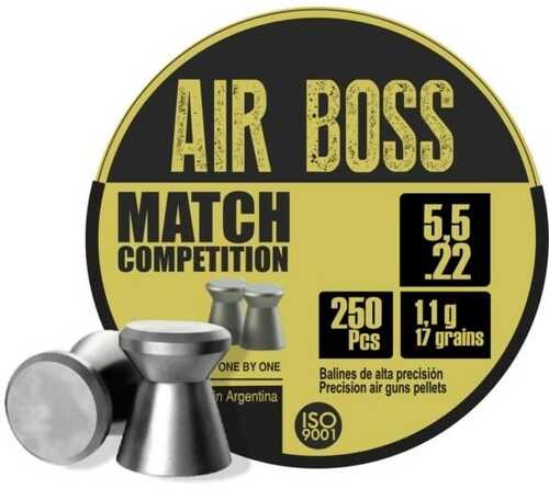 Hatsan Apolo Air Boss Match Competition Air Rifle Pellets .22 Cal 17 Gr 250/ct