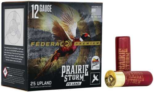 Federal PFX129FS6 Premium Prairie Storm FS 12 Gauge, 3" 1 5/8 Oz 1350 Fps 6 Shot, 25 Bx/10 Cs