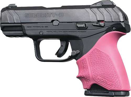 Hogue HandAll Beavertail Grip Sleeve Ruger Security 9 Compact - Pink