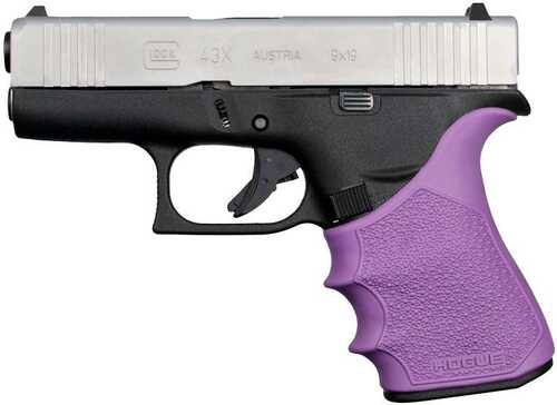 Hogue HandAll Beavertail Grip Sleeve Glock 43X 48 - Purple