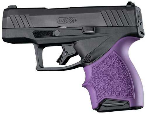 Hogue HandAll Beavertail Handgun Grip Sleeve For Taurus GX4/GX4L Purple
