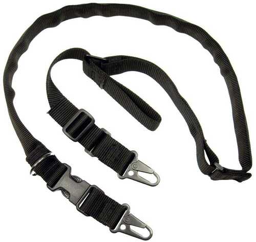 TacShield Warrior 2n1 Sling With HK Snap Hook 1.25" Black