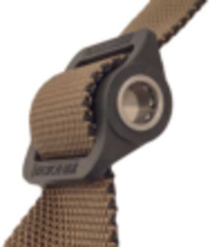TacShield Warrior 2n1 Sling Padded Web Quick Adjuster QD Push Button Swivel Coyote Brown