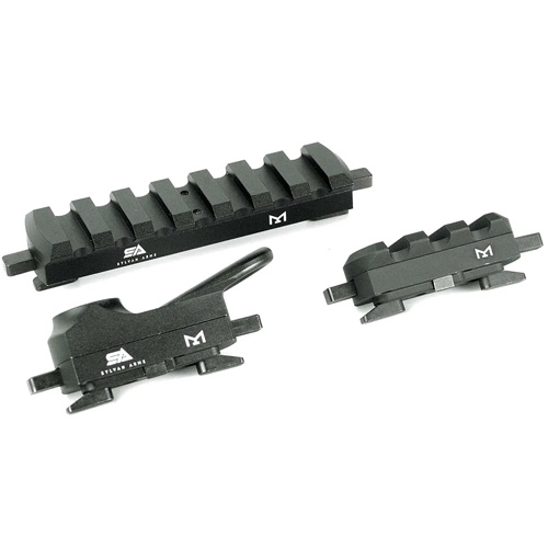 Sylvan Arms 3 Piece Rail Combo Pack Picatinny And Sling Connect 3/ct