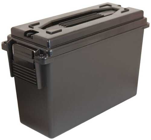 Click to see larger image. Berrys 40 Cal Plastic Ammo Can Black