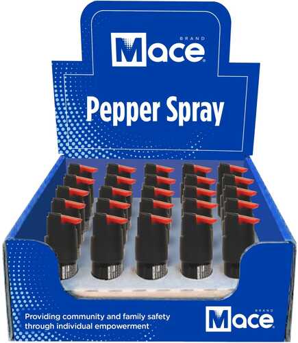Mace Twist Lock Pepper Spray Display 25/ct