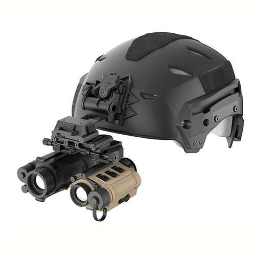 IRAYUSA PICTAIL 2 Mount Fits Helmet/ADM MQD Mounts Accepts iRay RICO MICRO Anodized Finish Tan IRAY-AC59-T