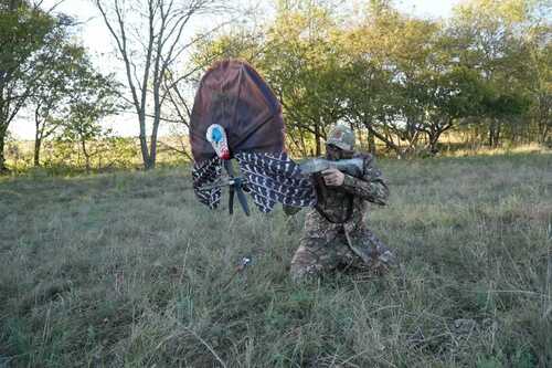 Mojo Scoot-N-Shoot Gunner Turkey Decoy