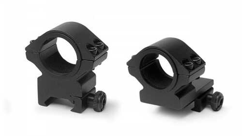 Konus 2-Piece Riflescope Rings 30mm & 1" (Insert-Style) - Matte Black
