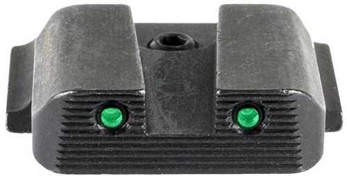 Ameriglo 2-Dot Tritium Rear Handgun Sight For S&W M&P Shield (Excludes EZ) Green With Black SW-895R