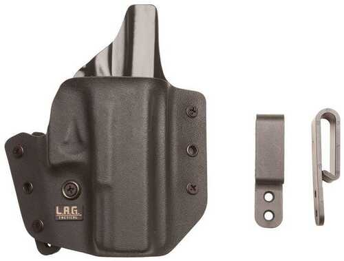 L.A.G. Tactical Defender Holster 1911 5" (W/Rail) Right Hand Black