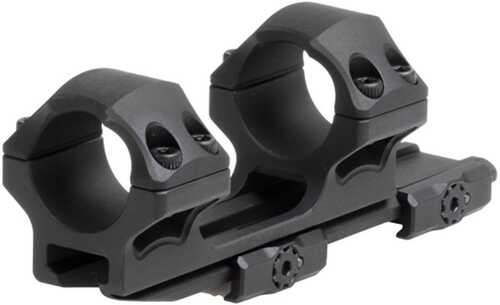 Leapers 1-Piece UTG Accu-Sync Qr Cantilever Mount 1" Medium 34mm Offset - Matte Black