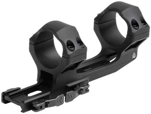 Leapers UTG Accu-Sync Qr Cantilever Mount 34mm X-High w 70mm Offset - Matte Black