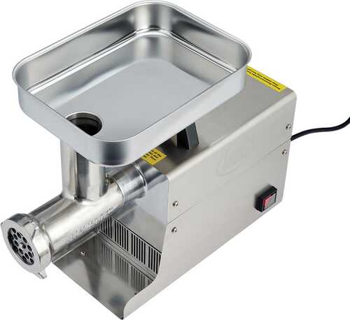 Lem Products #12 Big Bite Stainless Steel Electric Grinder