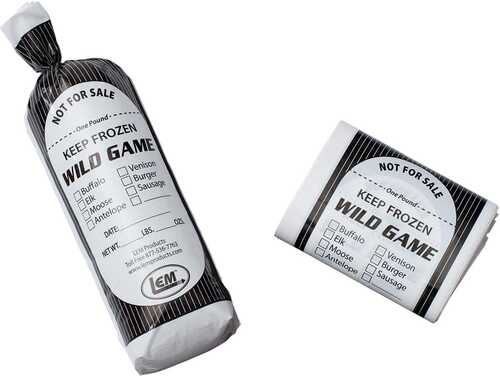 Click to see larger image. Lem Products 2 Lb. Wild Game Bags - 25 Count
