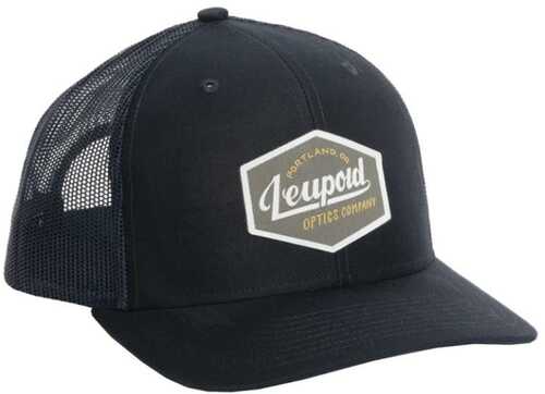 Leupold Optics Co. Trucker Hat Gray Label Navy/Navy One Size Fits All