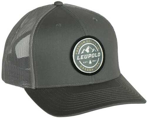 Leupold Cascade Trucker Hat Grey