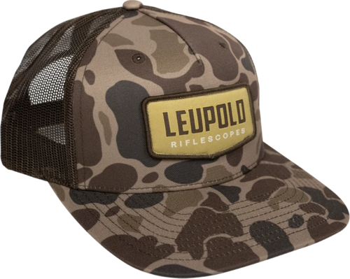 Leupold Riflescopes Duck Camo Trucker Cap - Brown