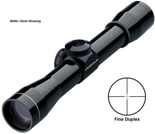 Leupold Rimfire Scope FX-I 4x28mm Fine Duplex Black Matte 58680