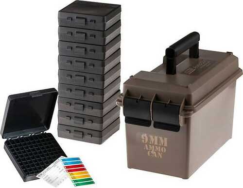 MTM AC50 9mm Ammo Can With 10-P1009