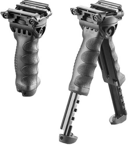 Mako Group Tactical Pivoting Qr Vertical Foregrips With Integrated Adjustable Bipod