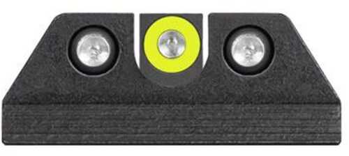 Night Fision Sight Set Yellow Front Square Notch Rear For FN 509