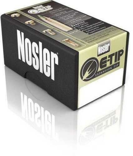 Nosler 59379 E-Tip<span style="font-weight:bolder; "> 375</span> Cal 260 Gr Spitzer Boat-Tail (SBT) 50 Per Box