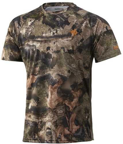 Nomad Pursuit Camo Short Sleeve Shirt Mossy Oak DropTine L