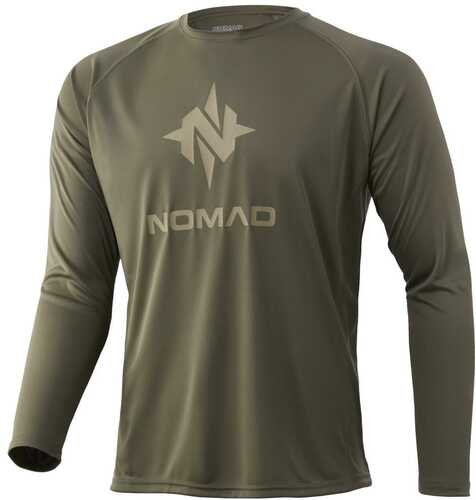 Nomad Pursuit Long Sleeve Shirt Moss M