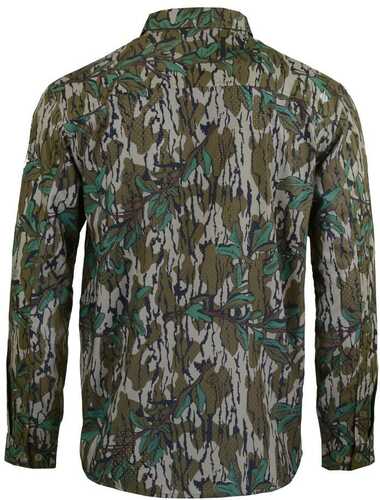 Nomad Stretch-Lite Long Sleeve Shirt Mossy Oak Greenleaf S