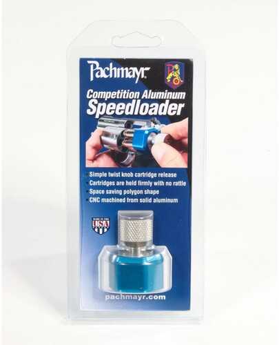 Pachmayr Aluminum Speedloader Ruger LCR SP101 327 Federal 6 Shot Blue
