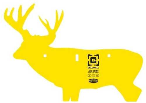 CaldwellAR500 33% Steel Deer Hanging Target Yellow