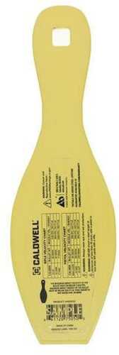 Caldwell AR500 1/4 Rimfire/Handgun Bowling Pin Target Yellow