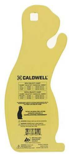Caldwell AR500 1/4 Rimfire/Handgun Prairie Dog Target Yellow