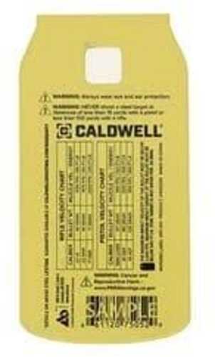 Caldwell AR500 1/4 Rimfire/Handgun Soda Can Target Yellow