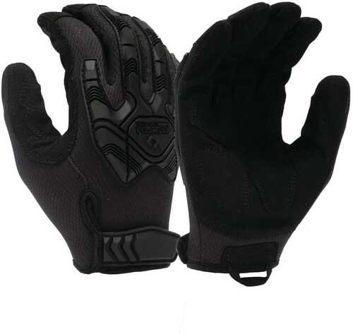 Pyramex Venture Gear Heavy-Duty Impact Operator Gloves Black Xl