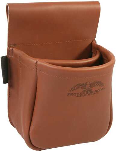 Protektor Model Trap/Skeet Shooters Bag - Brown Leather