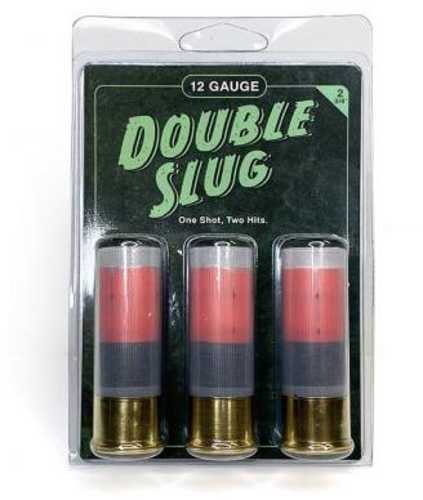 Reaper Defense Double Slug Shotshell 12 Gauge 2-3/4" Double Slug 3 Rounds
