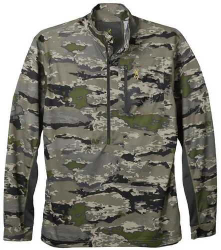 Browning Early Season 3/4 Zip Shirt Ovix Xlarge Model: 3010563404