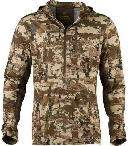 Browning Early Season Hooded Long Sleeve Shirt Auric Camo M