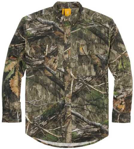 Browning Wasatch-Cb Shirt Button-Front 2 Pocket Mossy Oak Dna Xl