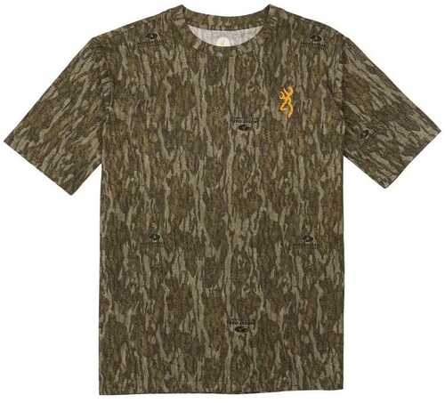 Browning Wasatch Short Sleeve T-Shirt Mossy Oak Bottomland 2XLarge Model: 3017811905