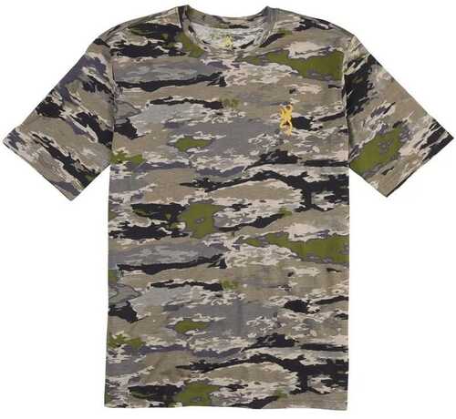 Browning Wasatch Short Sleeve T-Shirt Ovix Camo S