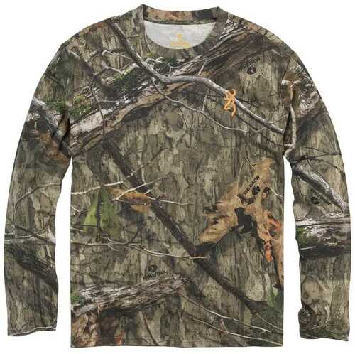 Browning Wasatch Long Sleeve T-Shirt Mossy Oak Dna Xl