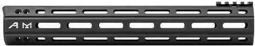 Click to see larger image. Aero Precision AR15 12In Quantum M-LOK Handguard - Anodized Black (w/ BAR Barrel Nut)