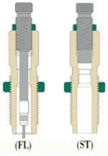 Redding Full Length Die Set Custom Series For Bottleneck Cases .350 <span style="font-weight:bolder; ">Legend</span>